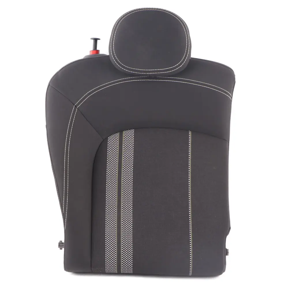 Seat Backrest Mini F55 Rear Right O/S Seat Back Cover Cloth Fabric Carbon Black