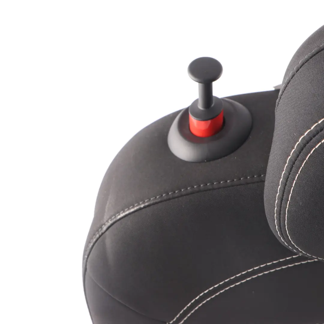  Schienale Mini F55 Posteriore Destro Coprisedile Panno Tessuto Nero Carbonio - SKU 7380338 - Numero di parte 7380338