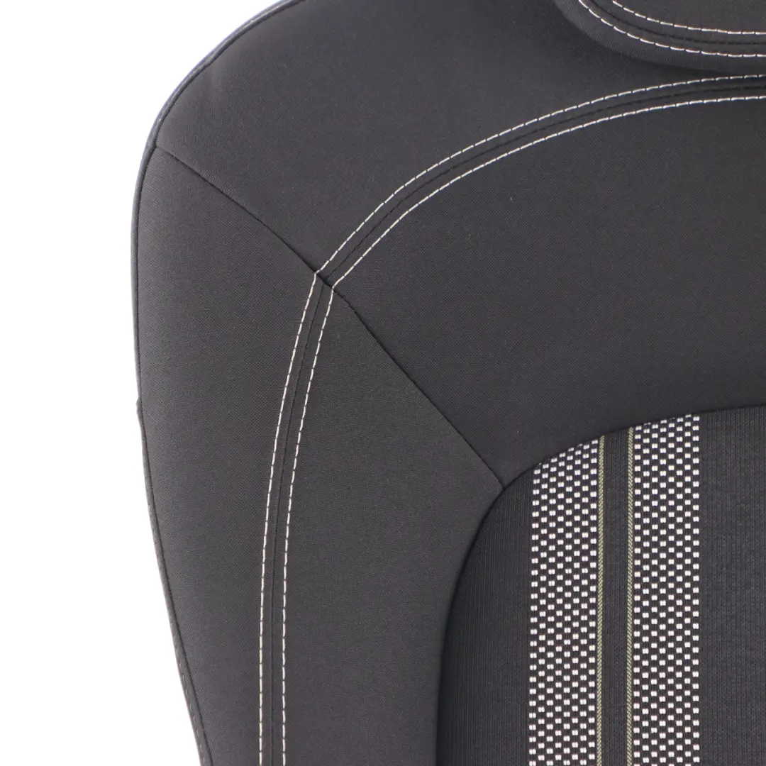 Seat Backrest Mini F55 Rear Right O/S Seat Back Cover Cloth Fabric Carbon Black - SKU 7380338 - Part number 7380338