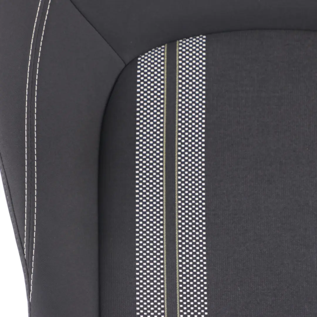 Seat Backrest Mini F55 Rear Right O/S Seat Back Cover Cloth Fabric Carbon Black - SKU 7380338 - Part number 7380338