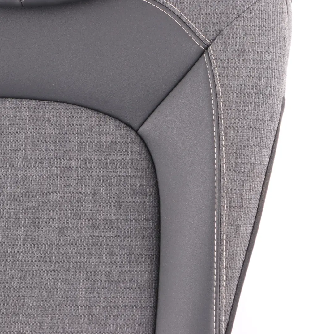 Seat Backrest Mini F55 Rear Left N/S Seat Back Cover Cloth Leatherette Black - SKU 7380349 - Part number 7380349