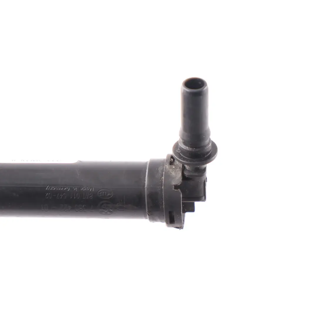 Headlight Washer Spray Nozzle Right O/S Cleaning Jet to BMW F20 F21 F32 with Part number 7380422 BMW F20 F21 F32 Headlight Washer Spray Nozzle Right O/S Cleaning Jet - SKU 7380422 - Part number 7380422