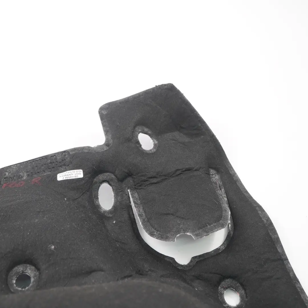 Mini F60 Countryman Radkasten Schalldämmung Panel hinten rechts - SKU 7380670 - Teilenummer 7380670