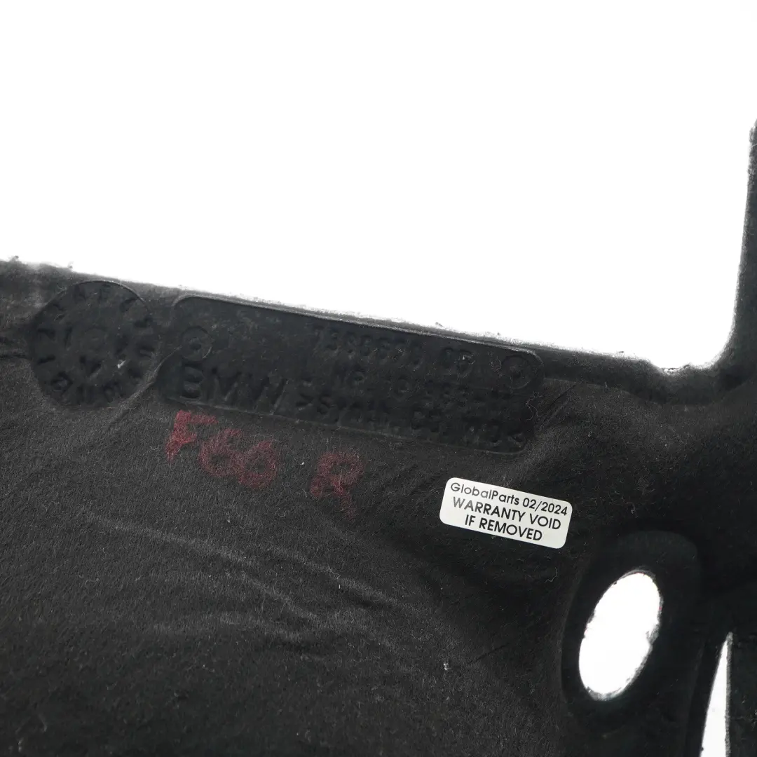 Panneau d'insonorisation de roue arrière droite pour Mini F60 Countryman à propos du numéro de pièce 7380670 Mini F60 Countryman Panneau d'insonorisation de roue arrière droite - SKU 7380670 - Numéro de pièce 7380670