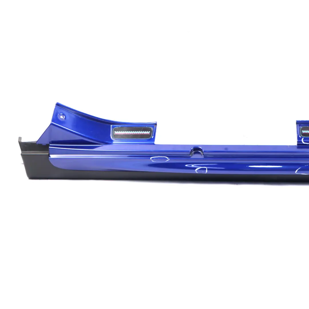 Side Skirt Right O/S JCW Sill Cover Rocker Panel Starlight Blue - B62 to Mini F55 with Part number 7381034 Mini F55 Side Skirt Right O/S JCW Sill Cover Rocker Panel Starlight Blue - B62 - SKU 7381034-STB - Part number 7381034
