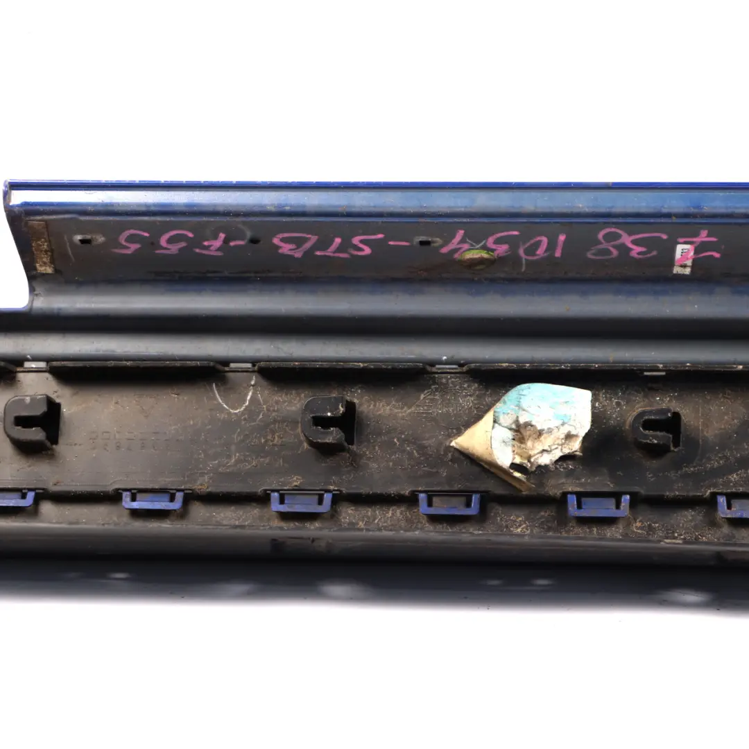 Side Skirt Right O/S JCW Sill Cover Rocker Panel Starlight Blue - B62 to Mini F55 with Part number 7381034 Mini F55 Side Skirt Right O/S JCW Sill Cover Rocker Panel Starlight Blue - B62 - SKU 7381034-STB - Part number 7381034