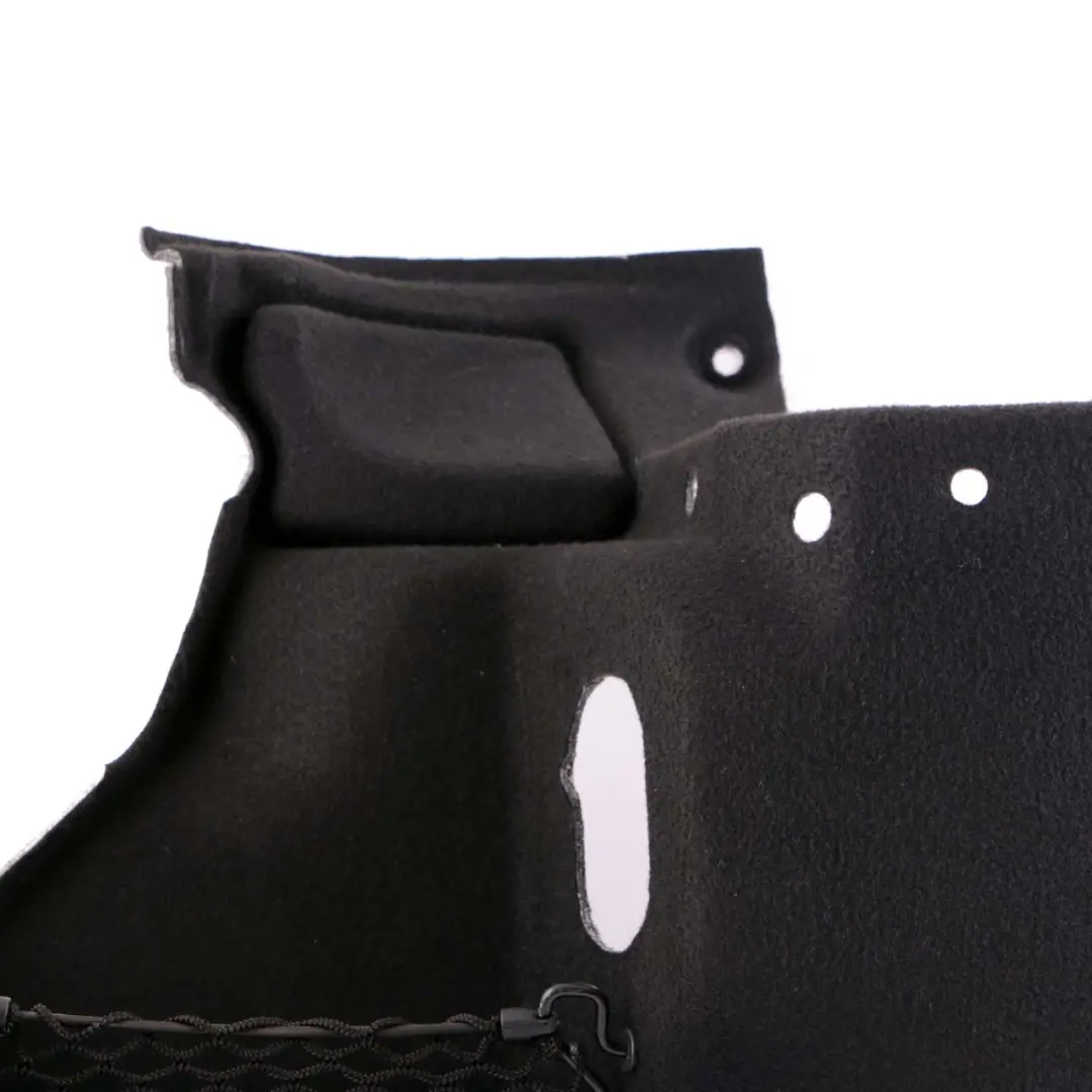 Boot Trunk Left N/S Cabrio Convertible Lateral Trim Cover Black to Mini F57 with Part number 7381067 Mini F57 Boot Trunk Left N/S Cabrio Convertible Lateral Trim Cover Black - SKU 7381067 - Part number 7381067