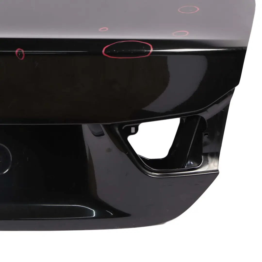 BMW F32 Boot Trunk Lid Rear Tailgate Panel Black Sapphire Metallic - 475 - SKU 7381193-BS - Part number 7381193