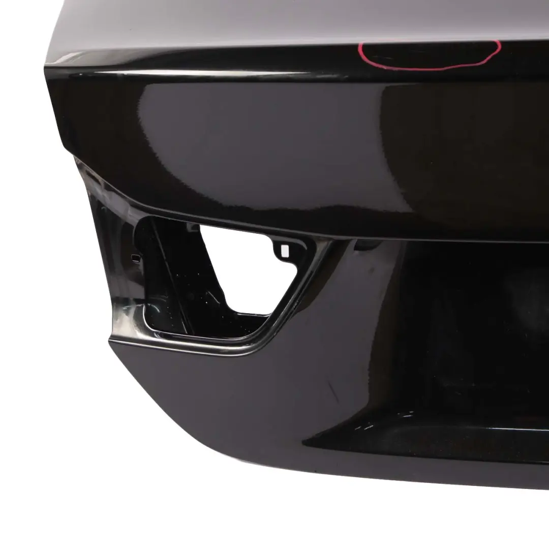 BMW F32 Boot Trunk Lid Rear Tailgate Panel Black Sapphire Metallic - 475 - SKU 7381193-BS - Part number 7381193