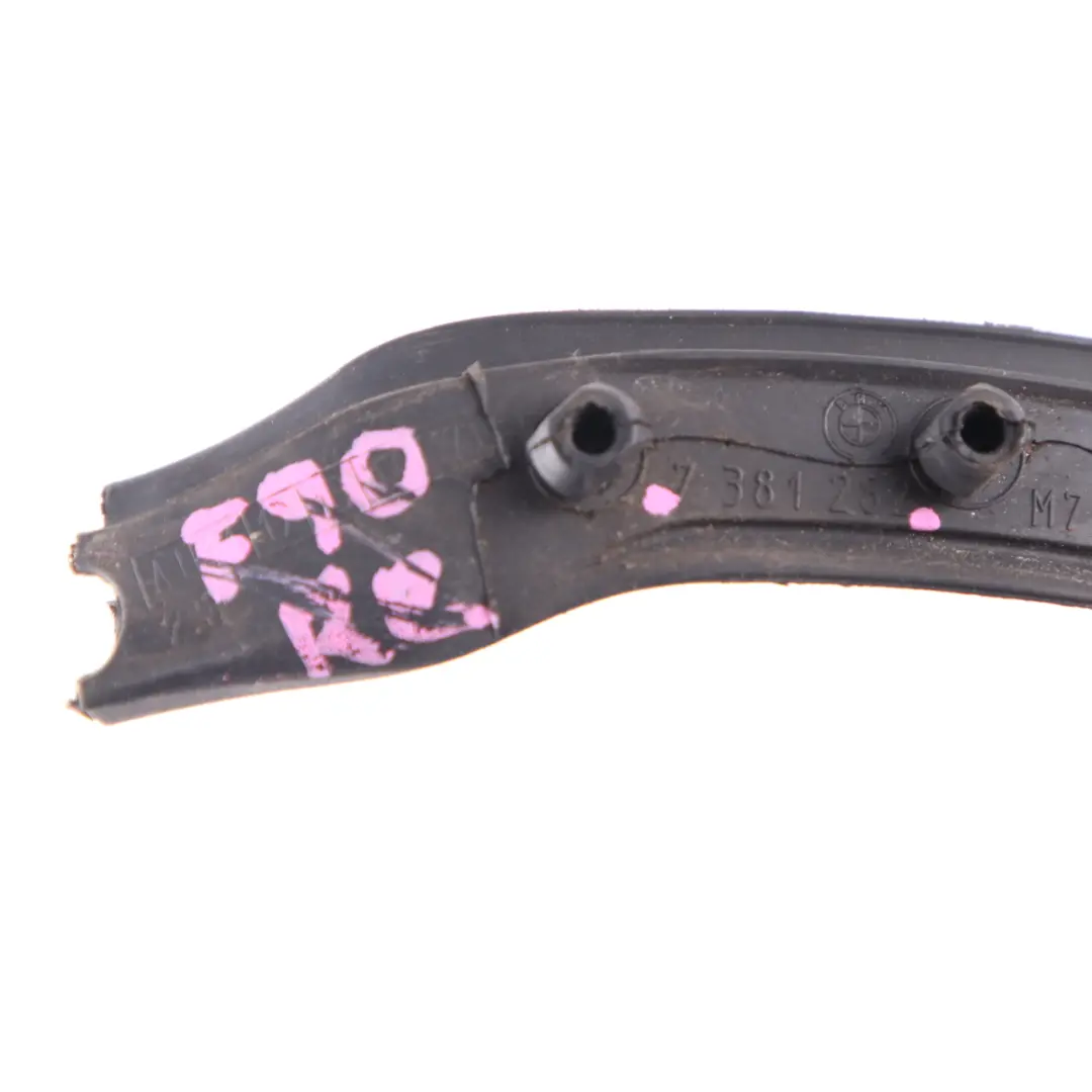 Türdichtung Fensterführung hinten rechts Dichtung für BMW G30 mit Teilenummer 7381282 BMW G30 Türdichtung Fensterführung hinten rechts Dichtung - SKU 7381282 - Teilenummer 7381282