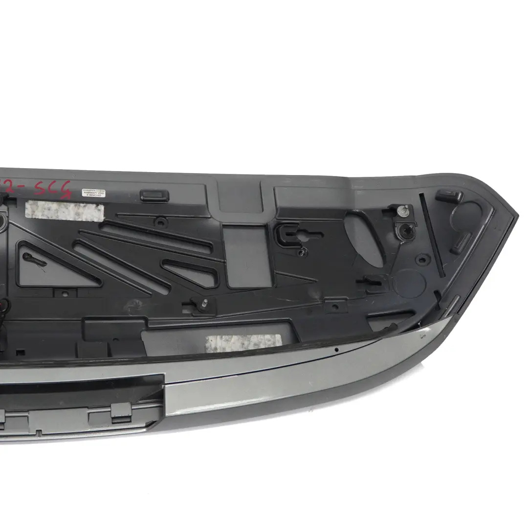 BMW X5 F15 Rear Upper Spoiler Tailagte Boot Panel Trim Space Grey Metallic - A52 - SKU 7381572-SCG - Part number 7381572