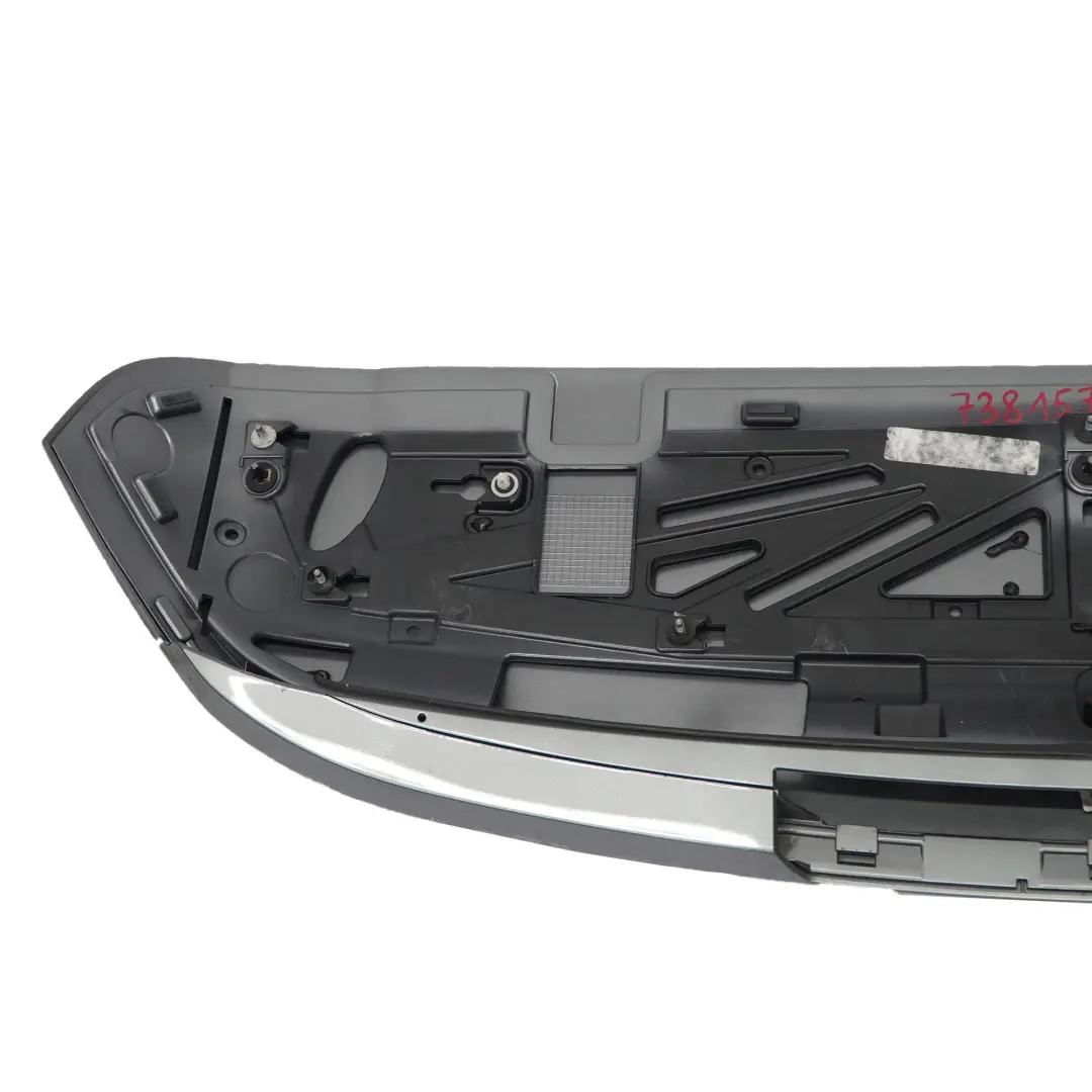 Upper Spoiler Tailagte Boot Panel Trim Space Grey Metallic - A52 to BMW X5 F15 Rear with Part number 7381572 BMW X5 F15 Rear Upper Spoiler Tailagte Boot Panel Trim Space Grey Metallic - A52 - SKU 7381572-SCG - Part number 7381572