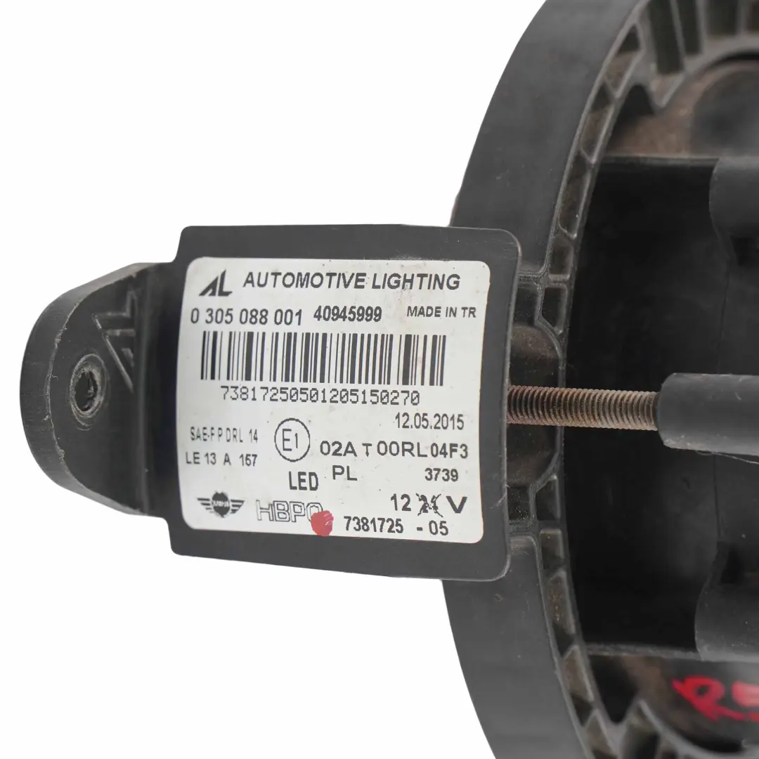 Fendinebbia Mini R57 LCI R58 Led Paraurti Anteriore Sinistro Destro Faro - SKU 7381725 - Numero di parte 7381725