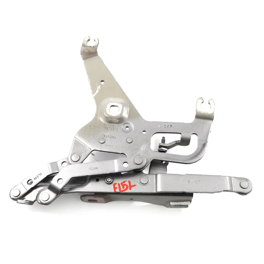 Charnière de capot moteur gauche Space Gris - A52 7294529 pour BMW X5 F15 à propos du numéro de pièce 7381781 BMW X5 F15 Charnière de capot moteur gauche Space Gris - A52 7294529 - SKU 7381781-SCG - Numéro de pièce 7381781