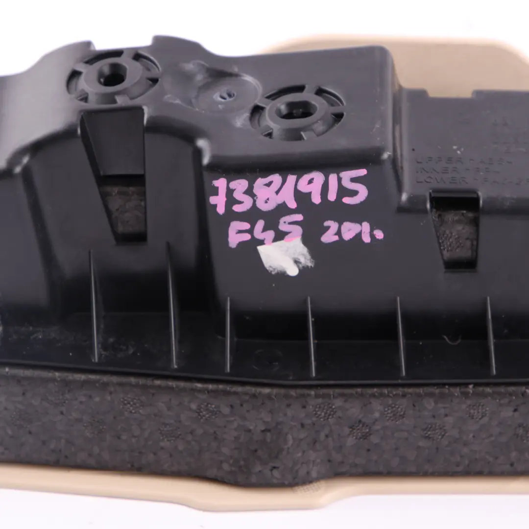 BMW F45 F46 Cover Insert Footrest Trim Support Canberra Beige - SKU rhd-7381915 - Part number 7381915