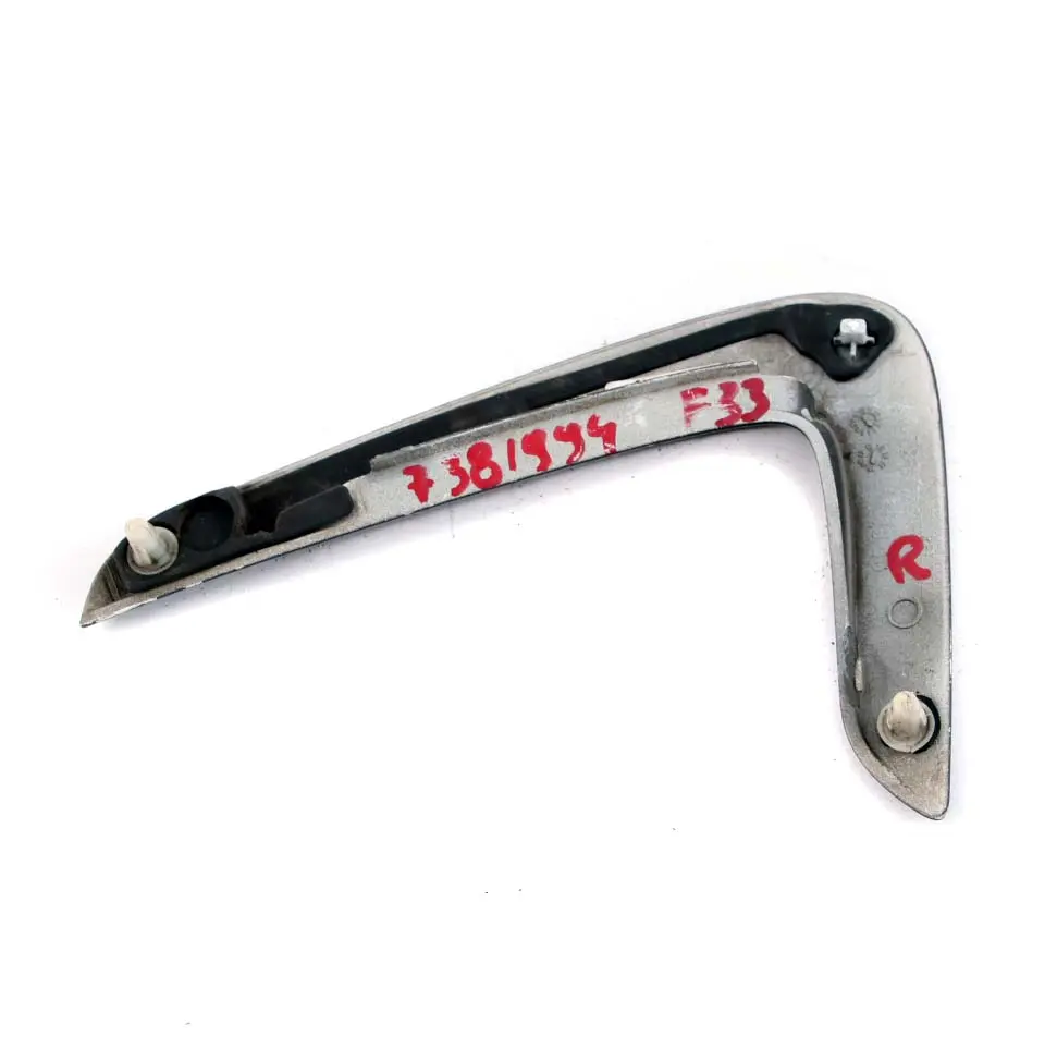 Duct Side Panel Front Right Wing Fender Grille Trim to BMW 4 F32 F33 Air with Part number 7381994 BMW 4 F32 F33 Air Duct Side Panel Front Right Wing Fender Grille Trim - SKU 7381994 - Part number 7381994