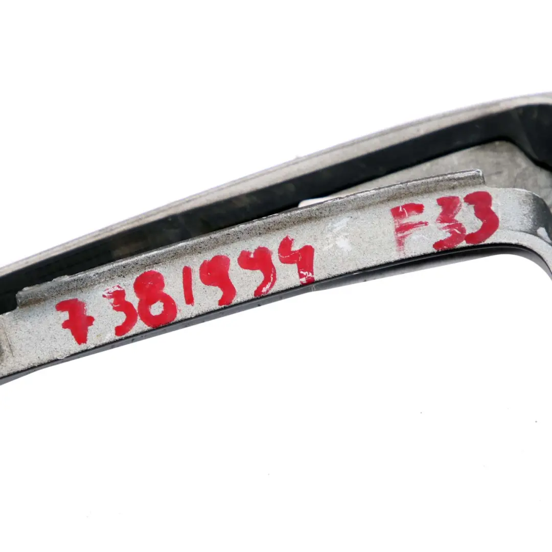 Duct Side Panel Front Right Wing Fender Grille Trim to BMW 4 F32 F33 Air with Part number 7381994 BMW 4 F32 F33 Air Duct Side Panel Front Right Wing Fender Grille Trim - SKU 7381994 - Part number 7381994