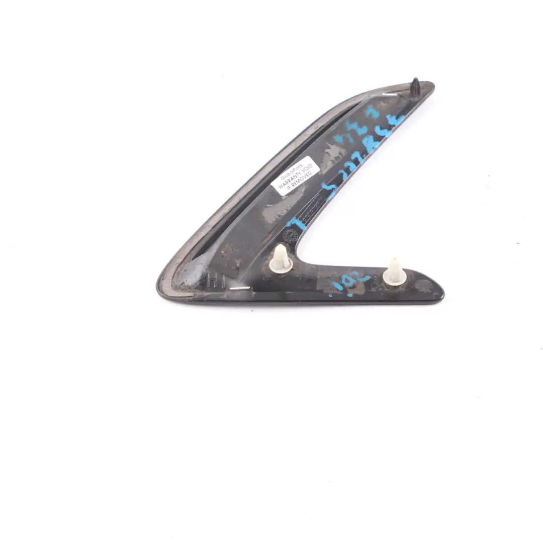 Duct Side Panel Front Left N/S Wing Fender Grille Trim to BMW F34 GT Air with Part number 7382005 BMW F34 GT Air Duct Side Panel Front Left N/S Wing Fender Grille Trim - SKU 7382005 - Part number 7382005