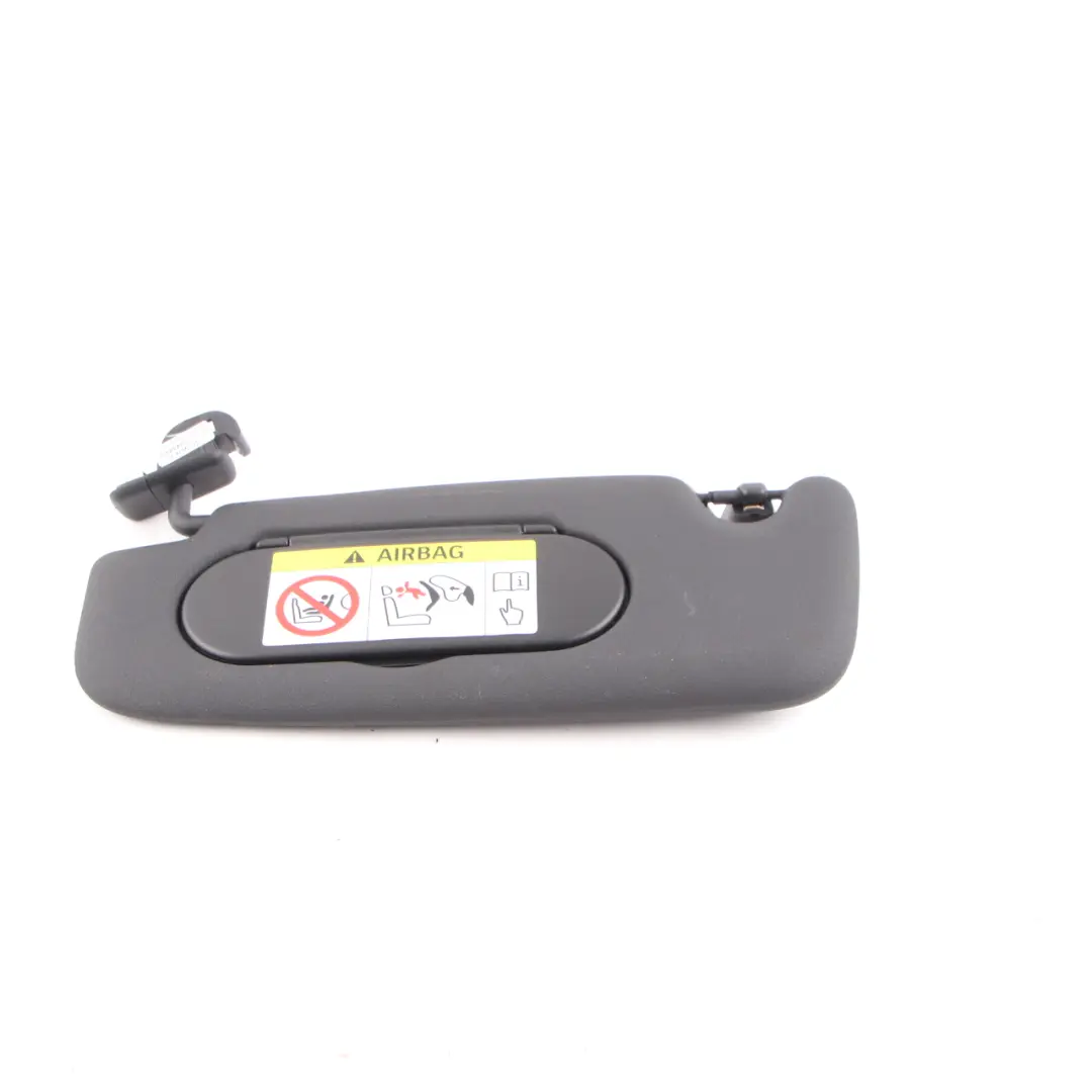 Mini Cooper One F55 F56 Daszek Osłona Przeciwsłoneczna Lewa Czarna - SKU 7382103-1 - Numer Części 7382103