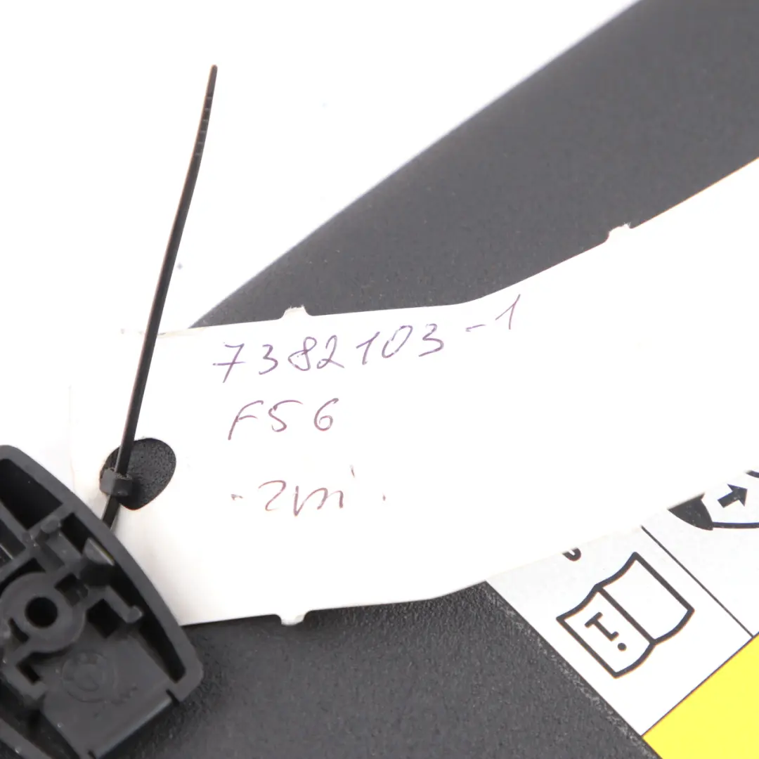 Mini Cooper One F55 F56 Parasole Coprispecchietto sinistro Nero - SKU 7382103-1 - Numero di parte 7382103