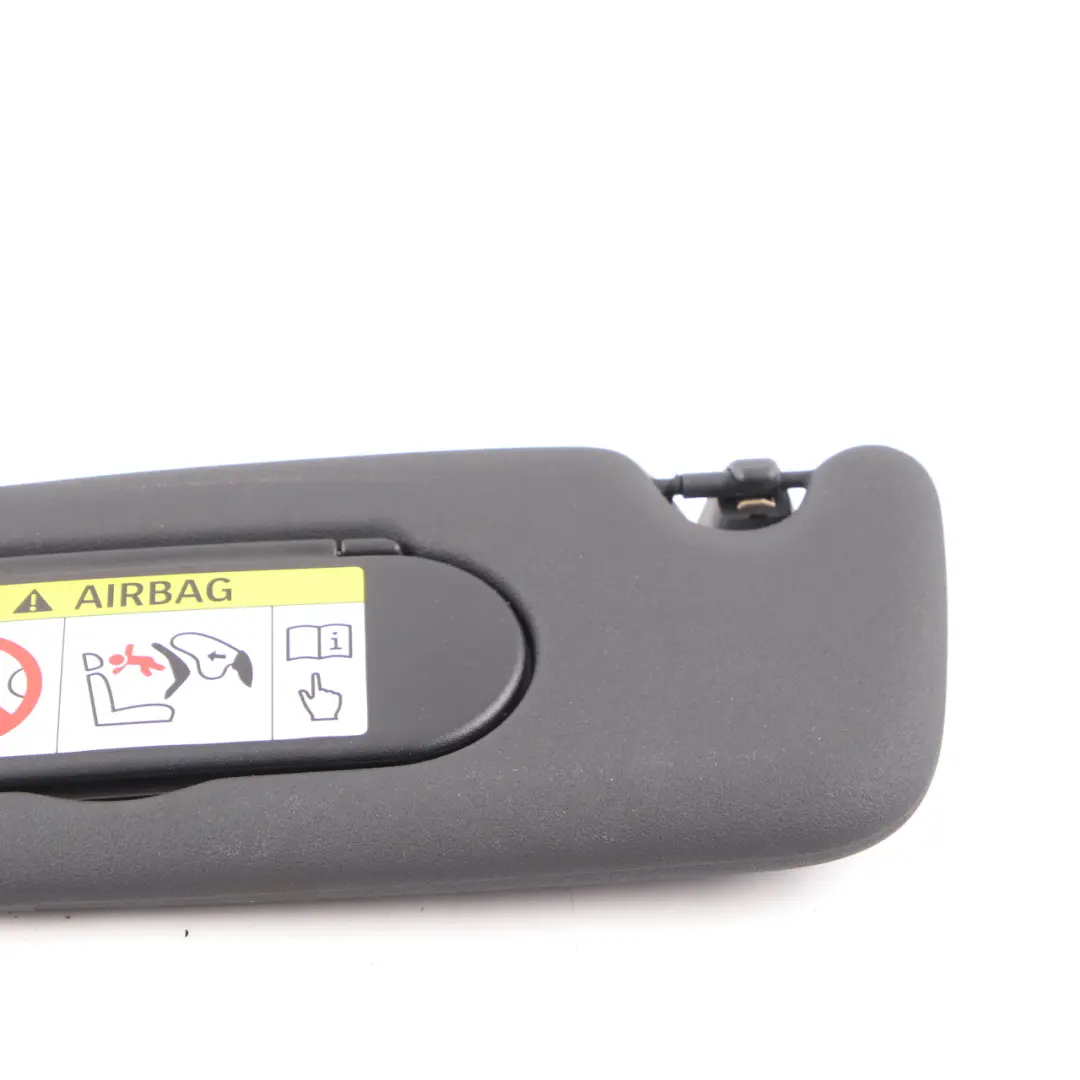  Sun Visor Mini Cooper One F55 F56 Sunvisor Mirror Cover Left N/S Black - SKU 7382103-1 - Part number 7382103