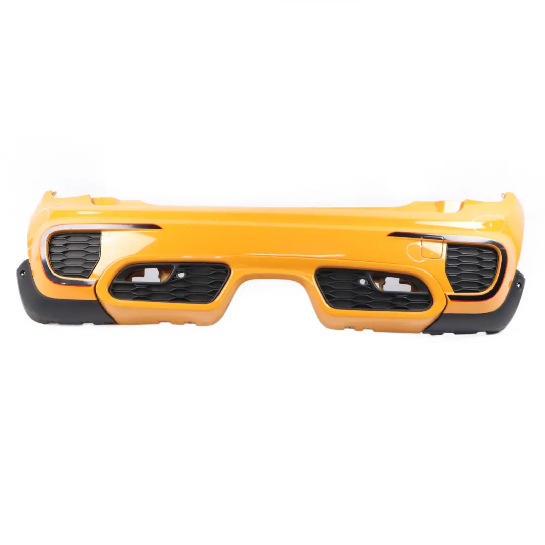Bumper JCW Trim Panel Cover Volcanic Orange - B70 to Mini F56 F57 Rear with Part number 7382173 Mini F56 F57 Rear Bumper JCW Trim Panel Cover Volcanic Orange - B70 - SKU 7382173-VOR - Part number 7382173