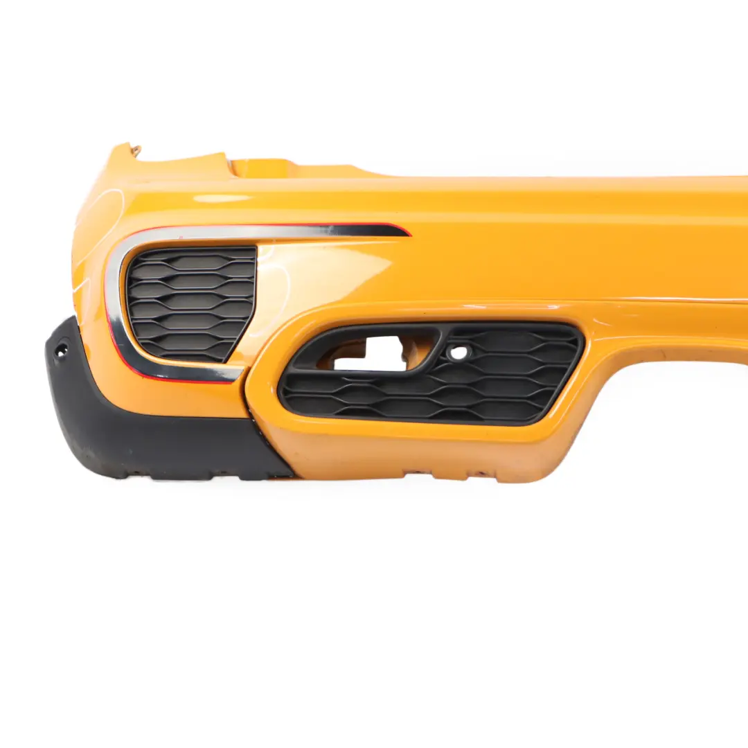 Bumper JCW Trim Panel Cover Volcanic Orange - B70 to Mini F56 F57 Rear with Part number 7382173 Mini F56 F57 Rear Bumper JCW Trim Panel Cover Volcanic Orange - B70 - SKU 7382173-VOR - Part number 7382173