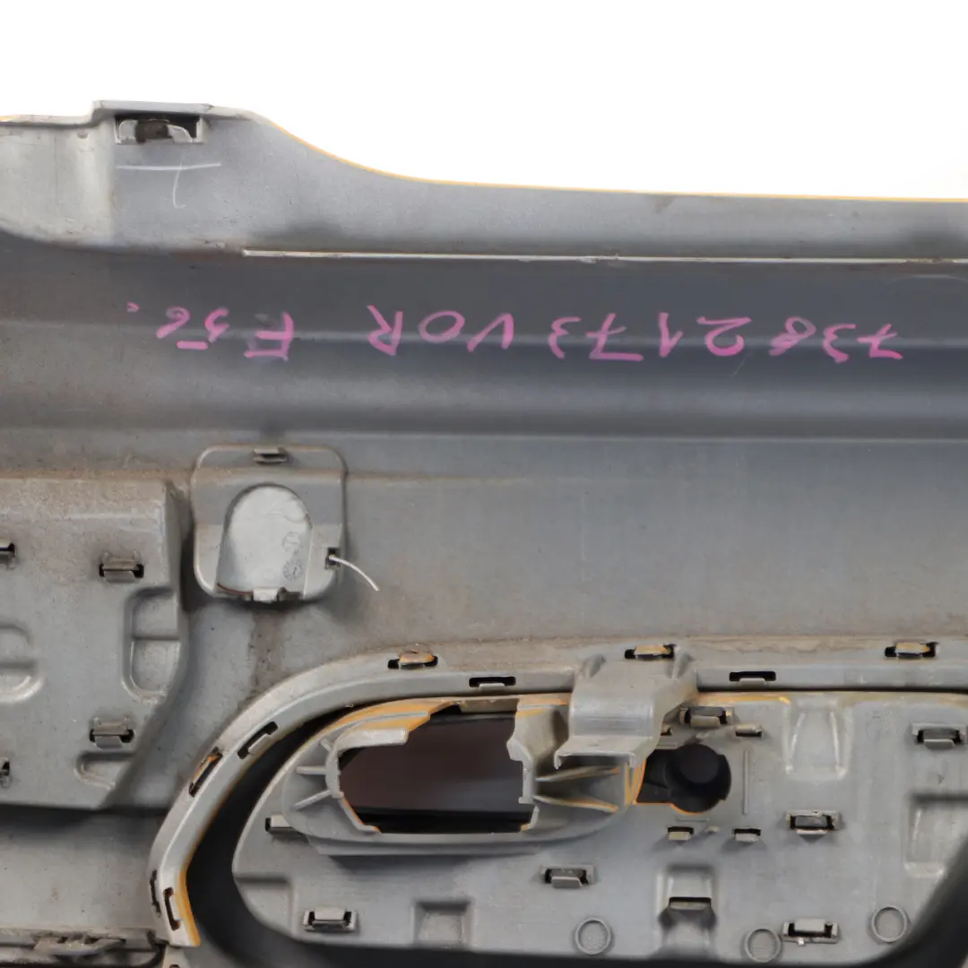 Bumper JCW Trim Panel Cover Volcanic Orange - B70 to Mini F56 F57 Rear with Part number 7382173 Mini F56 F57 Rear Bumper JCW Trim Panel Cover Volcanic Orange - B70 - SKU 7382173-VOR - Part number 7382173