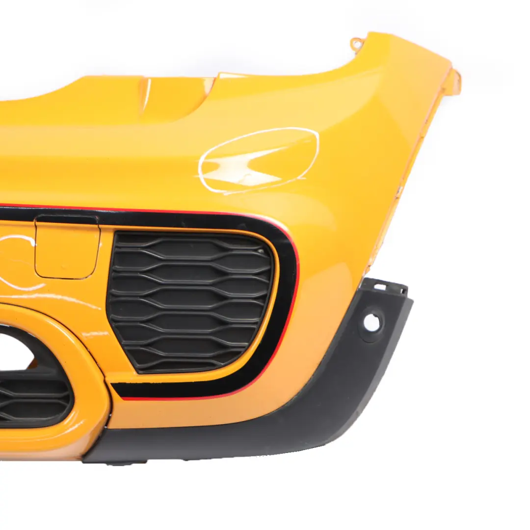 Bumper JCW Trim Panel Cover Volcanic Orange - B70 to Mini F56 F57 Rear with Part number 7382173 Mini F56 F57 Rear Bumper JCW Trim Panel Cover Volcanic Orange - B70 - SKU 7382173-VOR - Part number 7382173