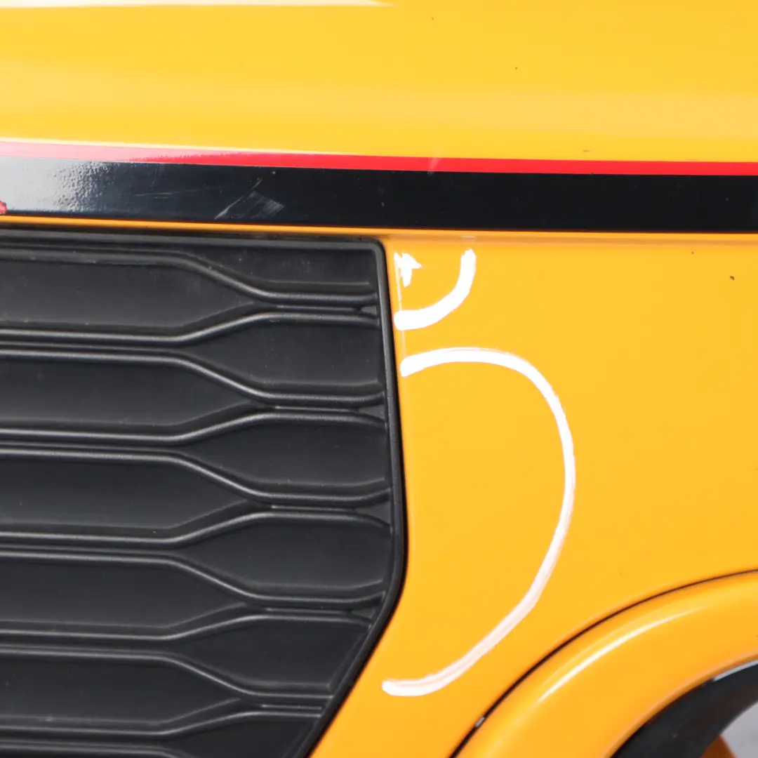Mini F56 F57 Rear Bumper JCW Trim Panel Cover Volcanic Orange - B70 - SKU 7382173-VOR - Part number 7382173