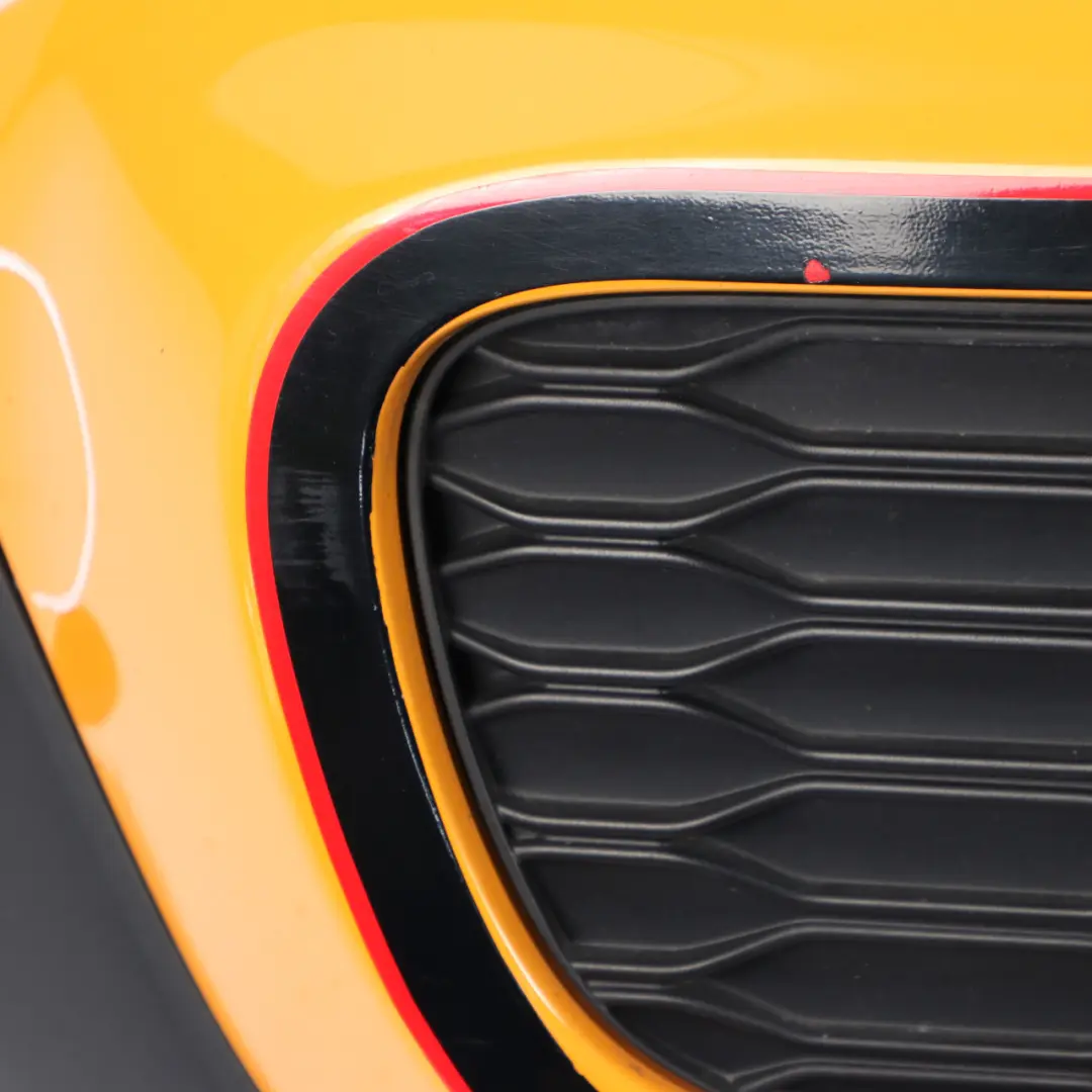 Bumper JCW Trim Panel Cover Volcanic Orange - B70 to Mini F56 F57 Rear with Part number 7382173 Mini F56 F57 Rear Bumper JCW Trim Panel Cover Volcanic Orange - B70 - SKU 7382173-VOR - Part number 7382173