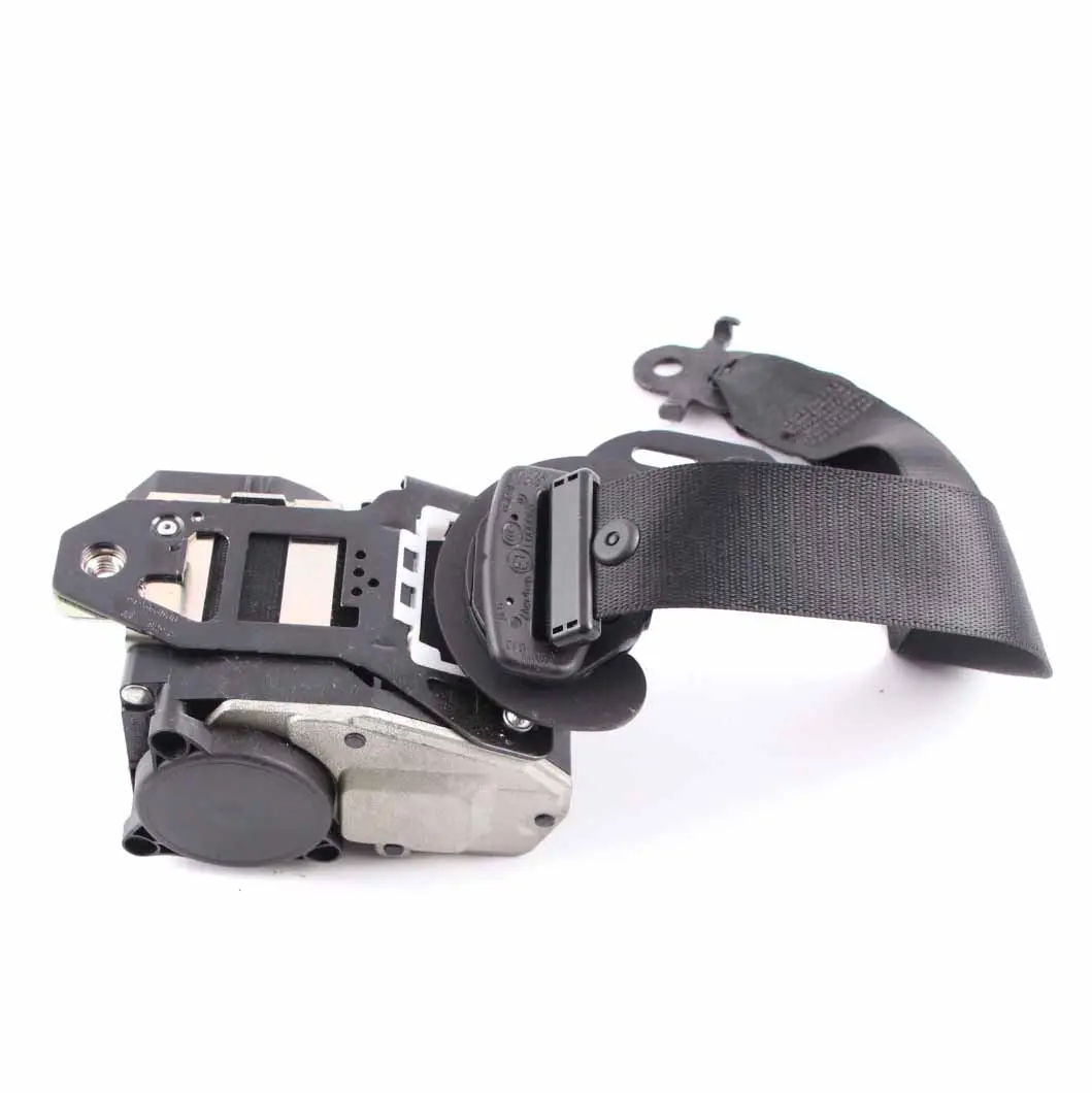 Belt BMW F01 F10 F11 LCI Front Left N/S Seatbelt Upper REMA Black 7322613 to Seat with Part number 7382301 Seat Belt BMW F01 F10 F11 LCI Front Left N/S Seatbelt Upper REMA Black 7322613 - SKU 7382301 - Part number 7382301