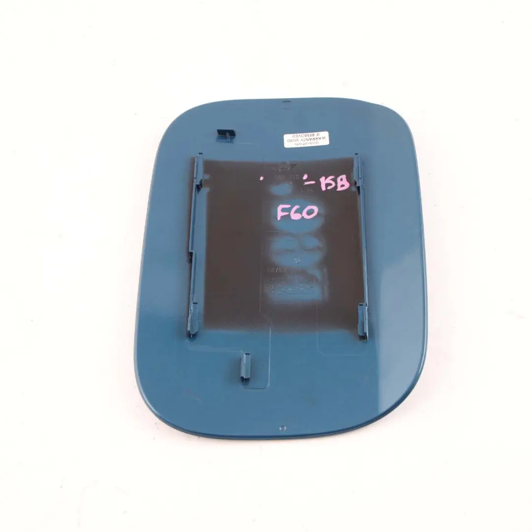 Fill In Flap Cap Rear Island Blue Metallic C2M to Fuel Cover Mini Countryman F60 with Part number 7382720 Fuel Cover Mini Countryman F60 Fill In Flap Cap Rear Island Blue Metallic C2M - SKU 7382720-ISB - Part number 7382720