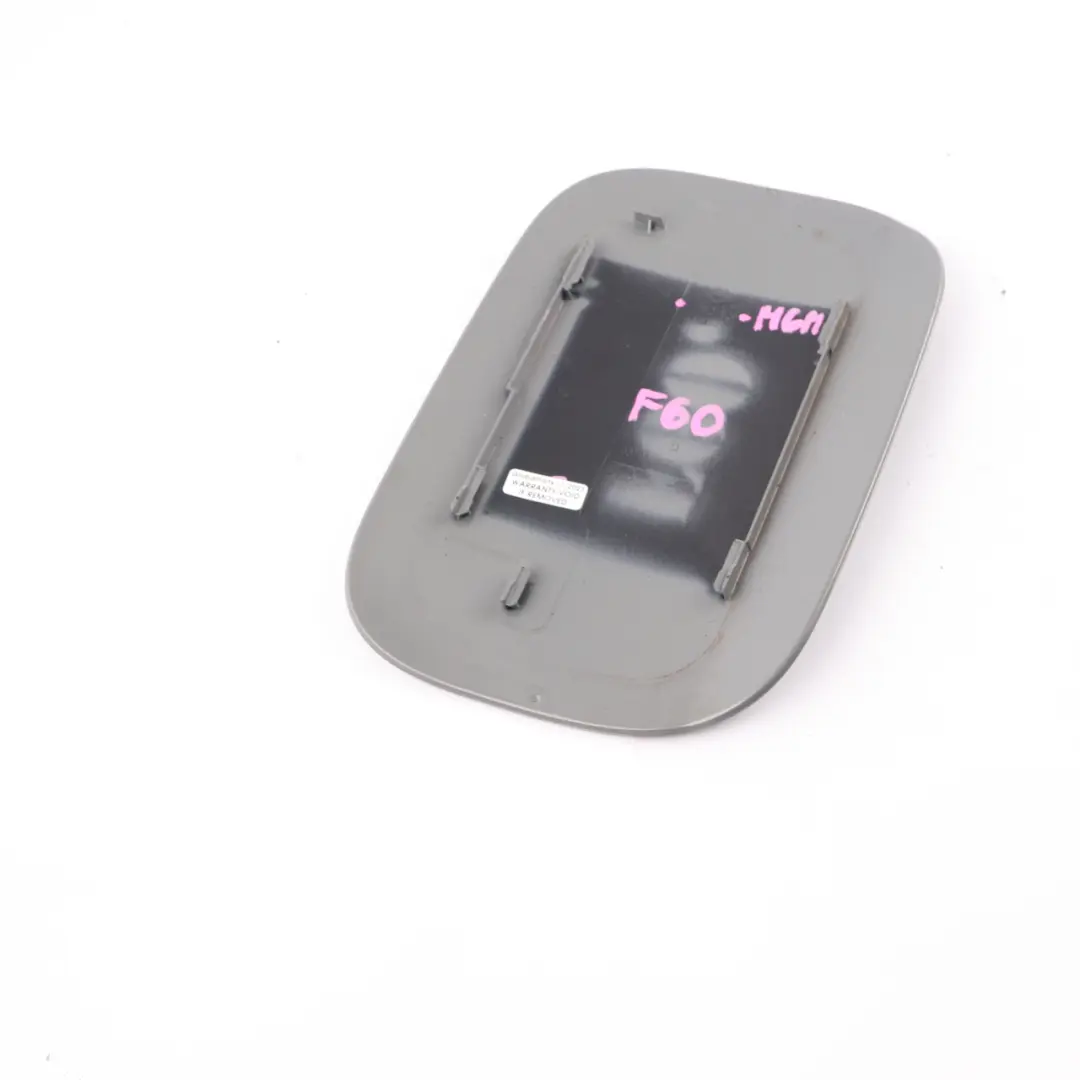 Couvercle de la trappe remplissage carburant Moonwalk Grey B71 pour Mini F60 à propos du numéro de pièce 7382720 Mini F60 Couvercle de la trappe remplissage carburant Moonwalk Grey B71 - SKU 7382720-MGM - Numéro de pièce 7382720