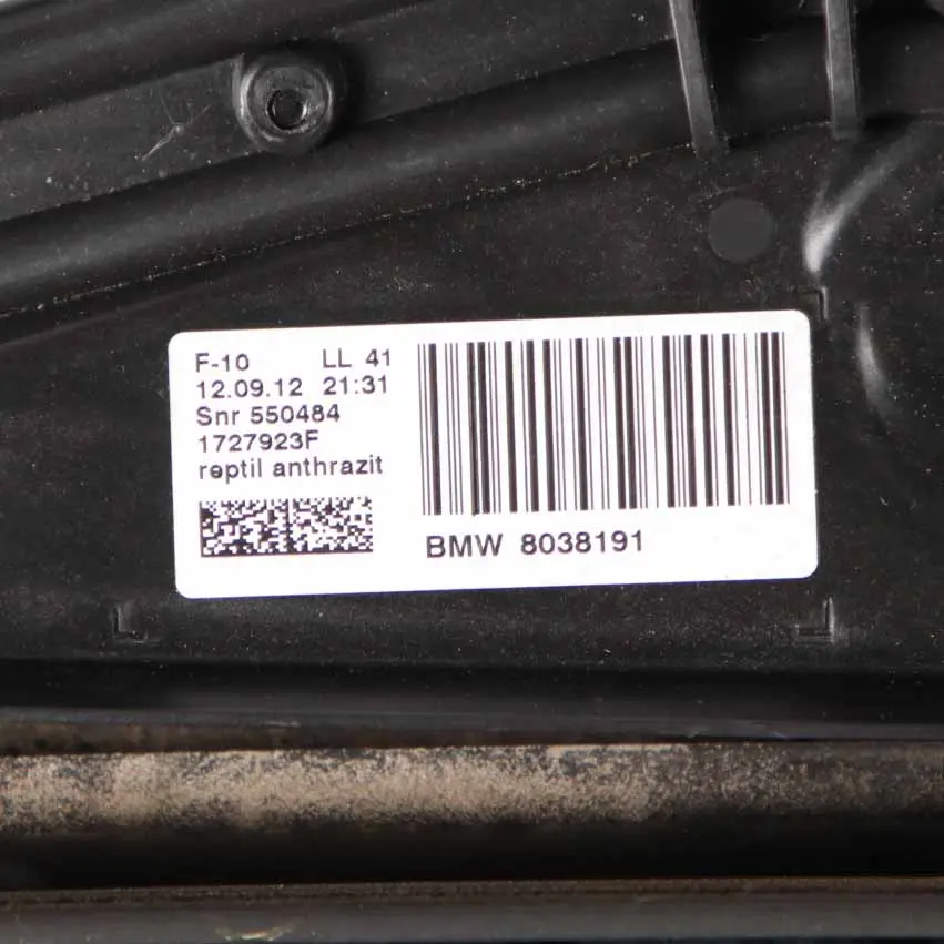 BMW F10 Electrical Sunroof Glass Panel Sliding Frame Assembly Mechanism - SKU 7382982 - Part number 7382982