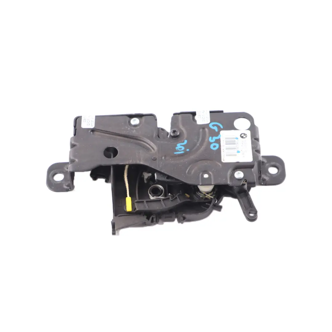 Trunk Lock BMW F44 G20 G30 Tailgate Latch Catch Mechanism Rear to with Part number 7383283 Trunk Lock BMW F44 G20 G30 Tailgate Latch Catch Mechanism Rear - SKU 7383283 - Part number 7383283