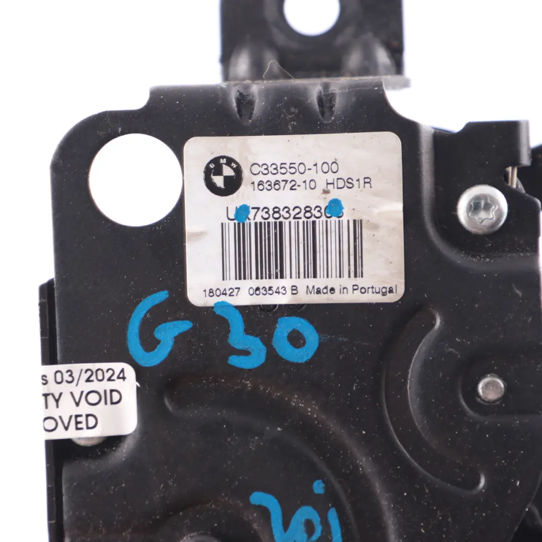 Zamek Klapy Bagażnika Tył do BMW F44 G20 G30 o numerze 7383283 BMW F44 G20 G30 Zamek Klapy Bagażnika Tył - SKU 7383283 - Numer Części 7383283