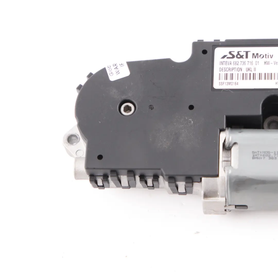 BMW X1 F48 LCI Moteur D'Actionneur De Toit Ouvrant Panoramique - SKU 7383306 - Numéro de pièce 7383306