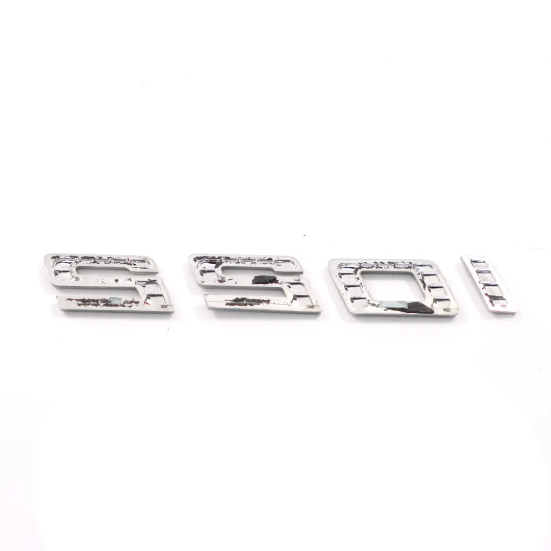BMW F45 220i Emblem Lettering Rear Adhered Boot Trunk Lid Chrome - SKU 7383515 - Part number 7383515