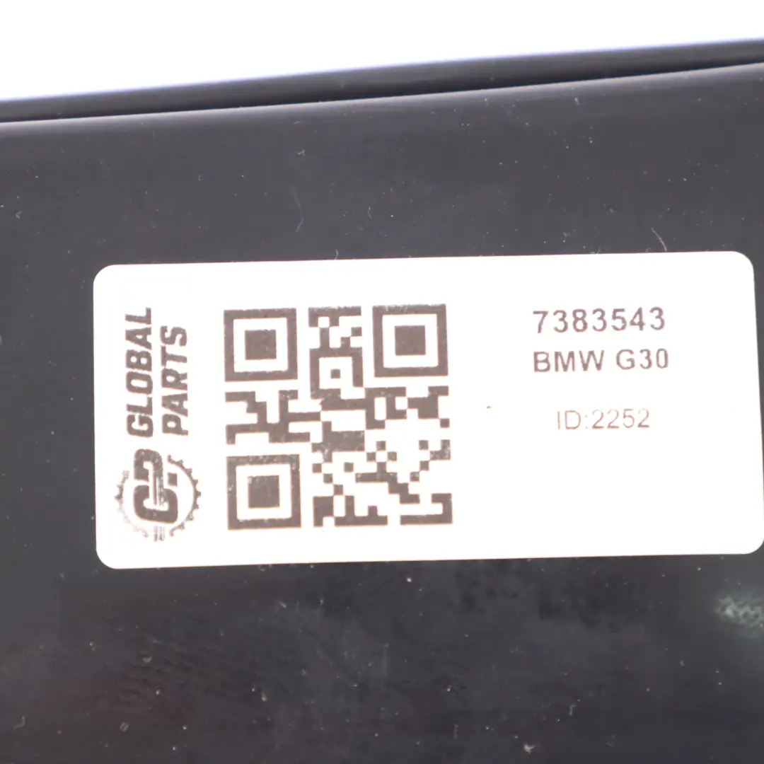 Asiento Lateral Módulo Aire Delantero Izquierdo para BMW G30 G31 G32 G11 LCI con número de pieza 7383543 BMW G30 G31 G32 G11 LCI Asiento Lateral Módulo Aire Delantero Izquierdo - SKU 7383543 - Número de pieza 7383543