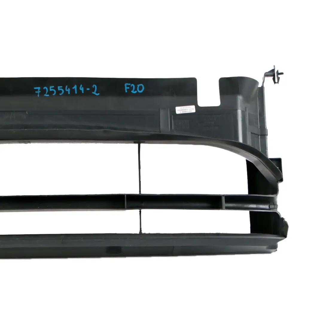 Guide Feed Duct Rad Trim Bottom Front Lower Shroud to BMW F20 F21 LCI Air with Part number 7383771 BMW F20 F21 LCI Air Guide Feed Duct Rad Trim Bottom Front Lower Shroud - SKU 7383771 - Part number 7383771