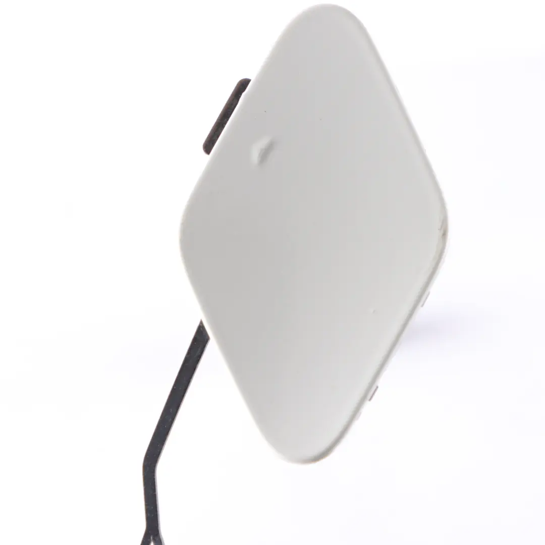 F30N Rear Bumper Towing Tow Hook Eye Cover Alpine White - 300 to BMW F30 with Part number 7384413 BMW F30 F30N Rear Bumper Towing Tow Hook Eye Cover Alpine White - 300 - SKU 7384413-AW - Part number 7384413