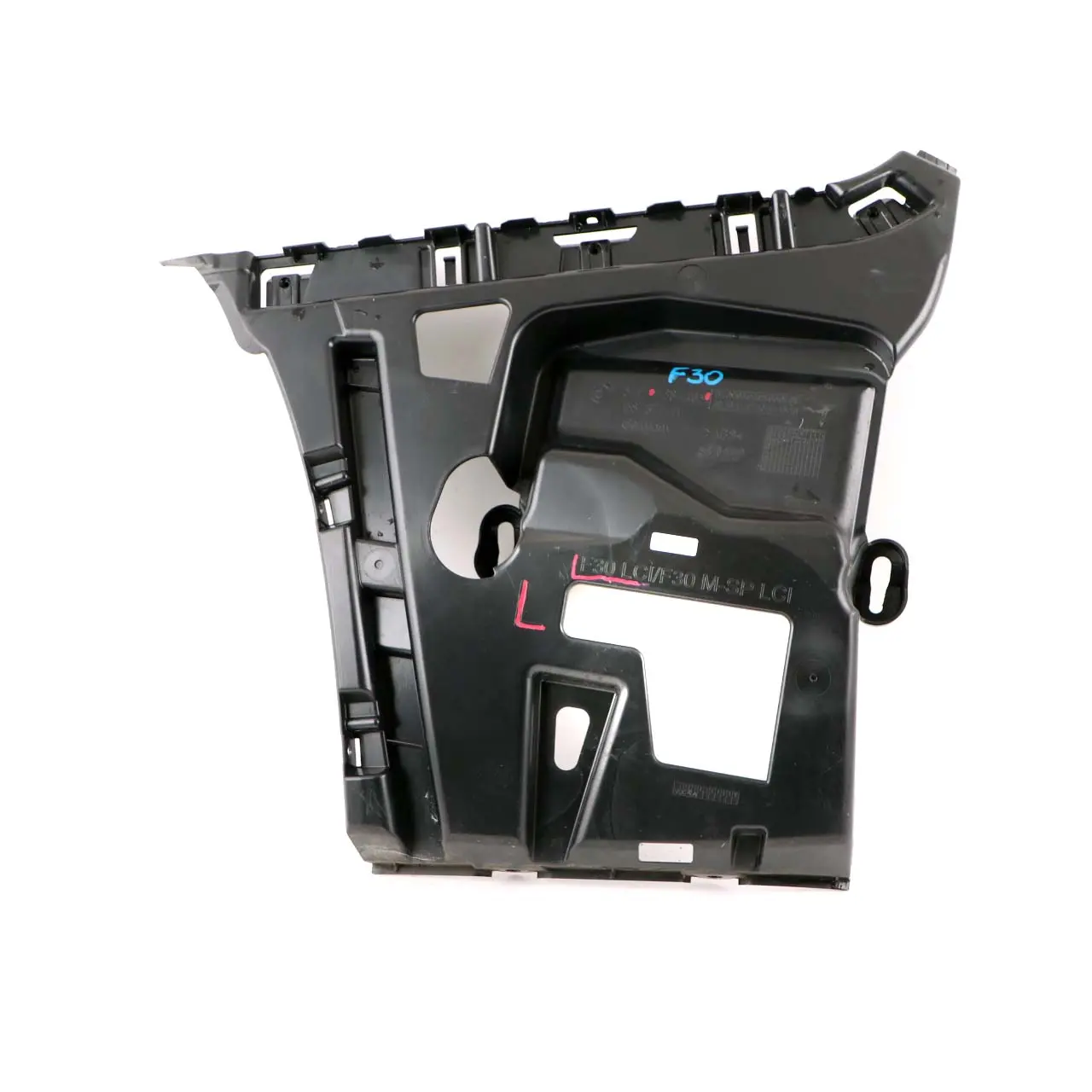 BMW F30 LCI Guide Mount Bracket Rear Bumper Left Side N/S 7384465