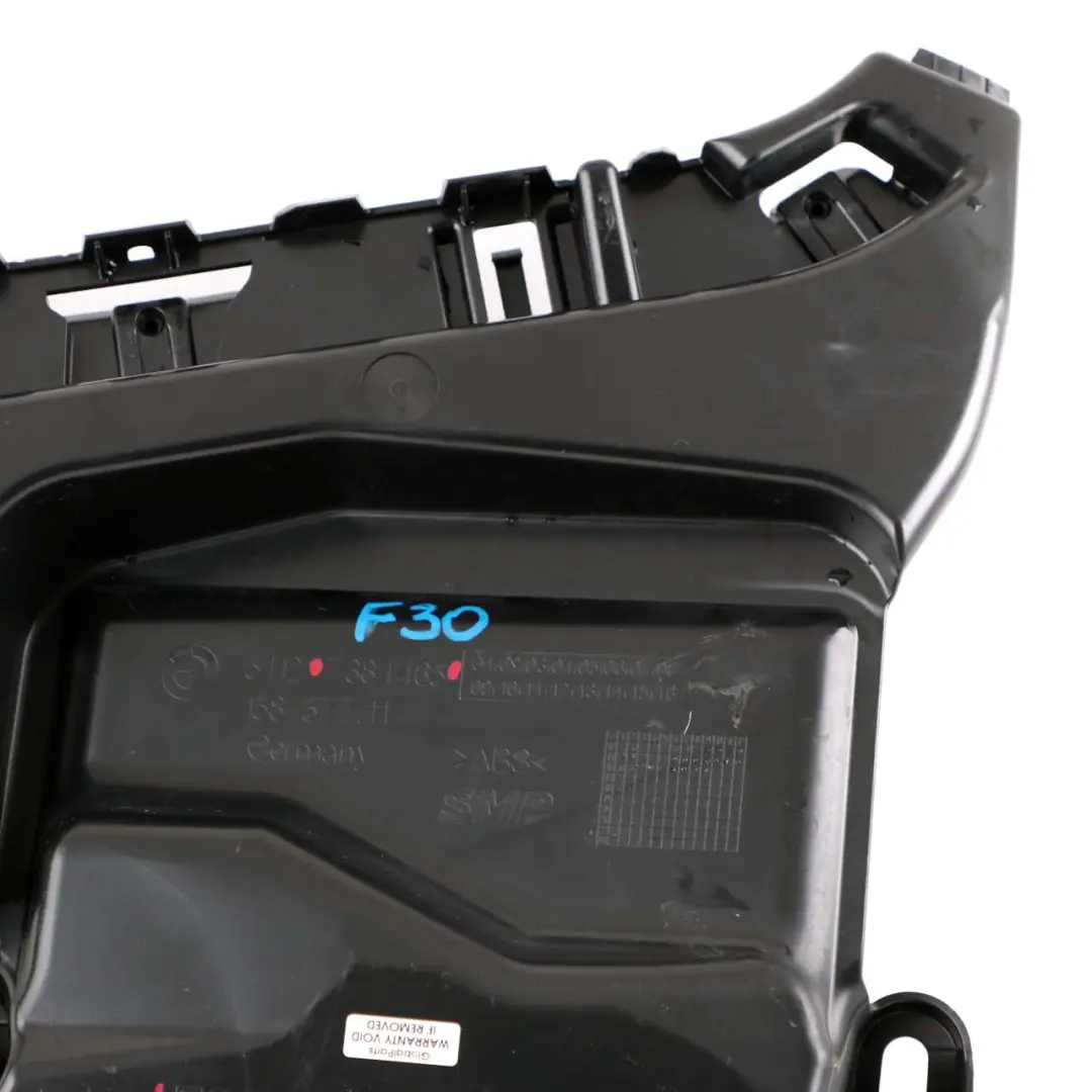 Guía Soporte Parachoques Trasero Lado Izquierdo para BMW F30 LCI con número de pieza 7384465 BMW F30 LCI Guía Soporte Parachoques Trasero Lado Izquierdo - SKU 7384465 - Número de pieza 7384465