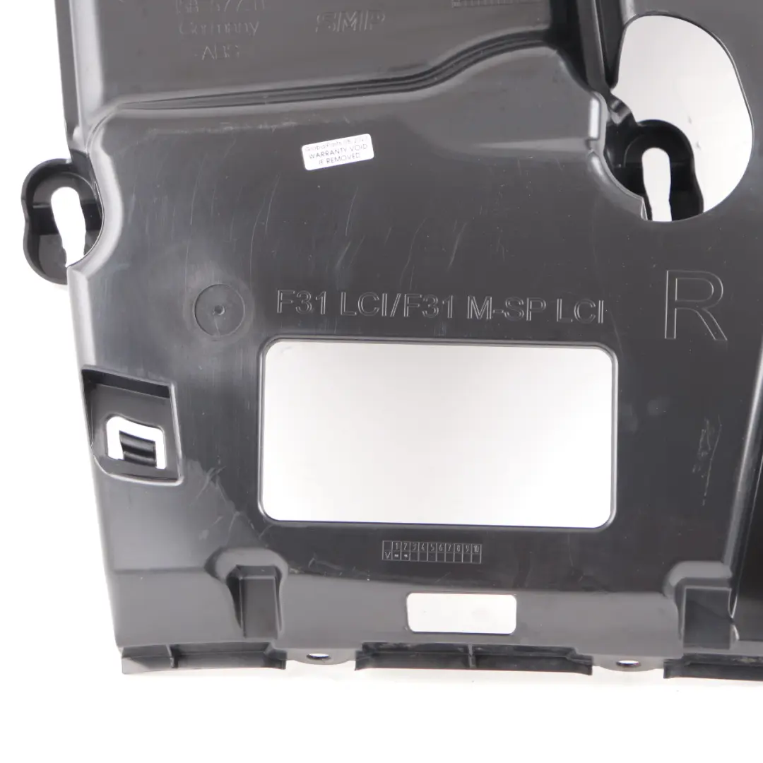 BMW F31 LCI M Sport Rear Bumper Mount Bracket Guide Support Right O/S - SKU 7384480 - Part number 7384480