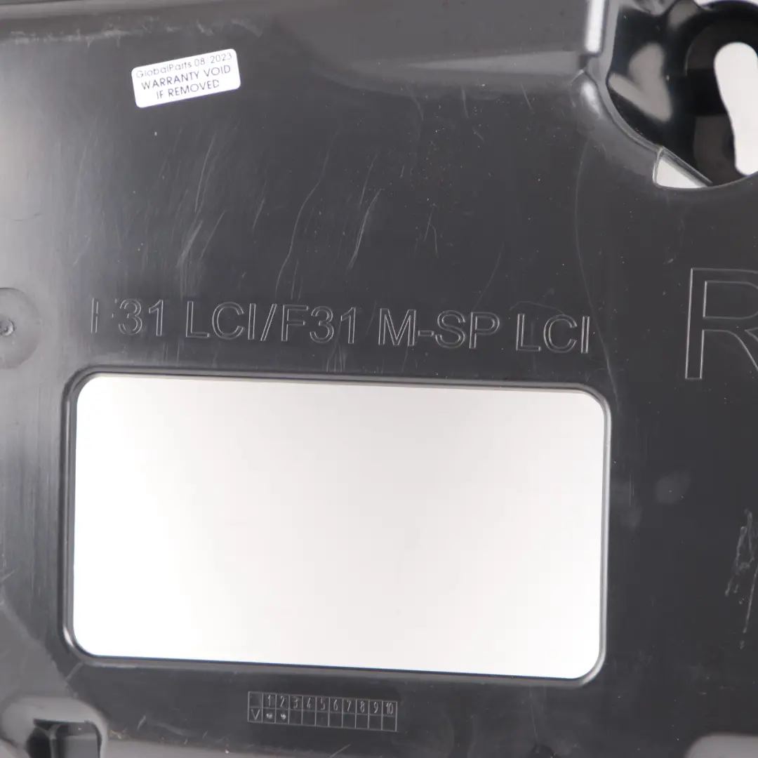 BMW F31 LCI M Sport Rear Bumper Mount Bracket Guide Support Right O/S - SKU 7384480 - Part number 7384480