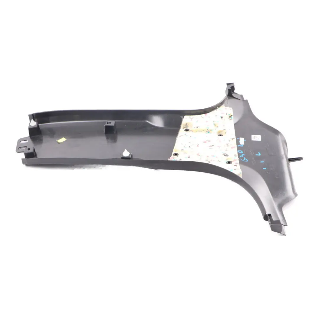 Pillar Lower Trim Panel Bottom Left N/S Black to Cover BMW G30 B with Part number 7384529 Cover BMW G30 B Pillar Lower Trim Panel Bottom Left N/S Black - SKU 7384529 - Part number 7384529