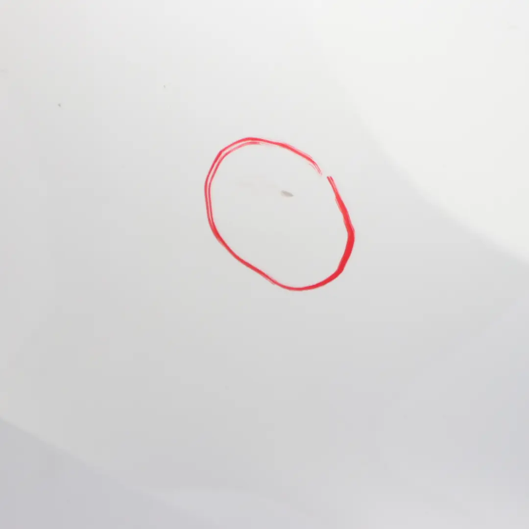 BMW F30 LCI Rear Bumper Trim Panel PDC Alpinweiss Alpine White - 300 - SKU 7384599-AW - Part number 7384599