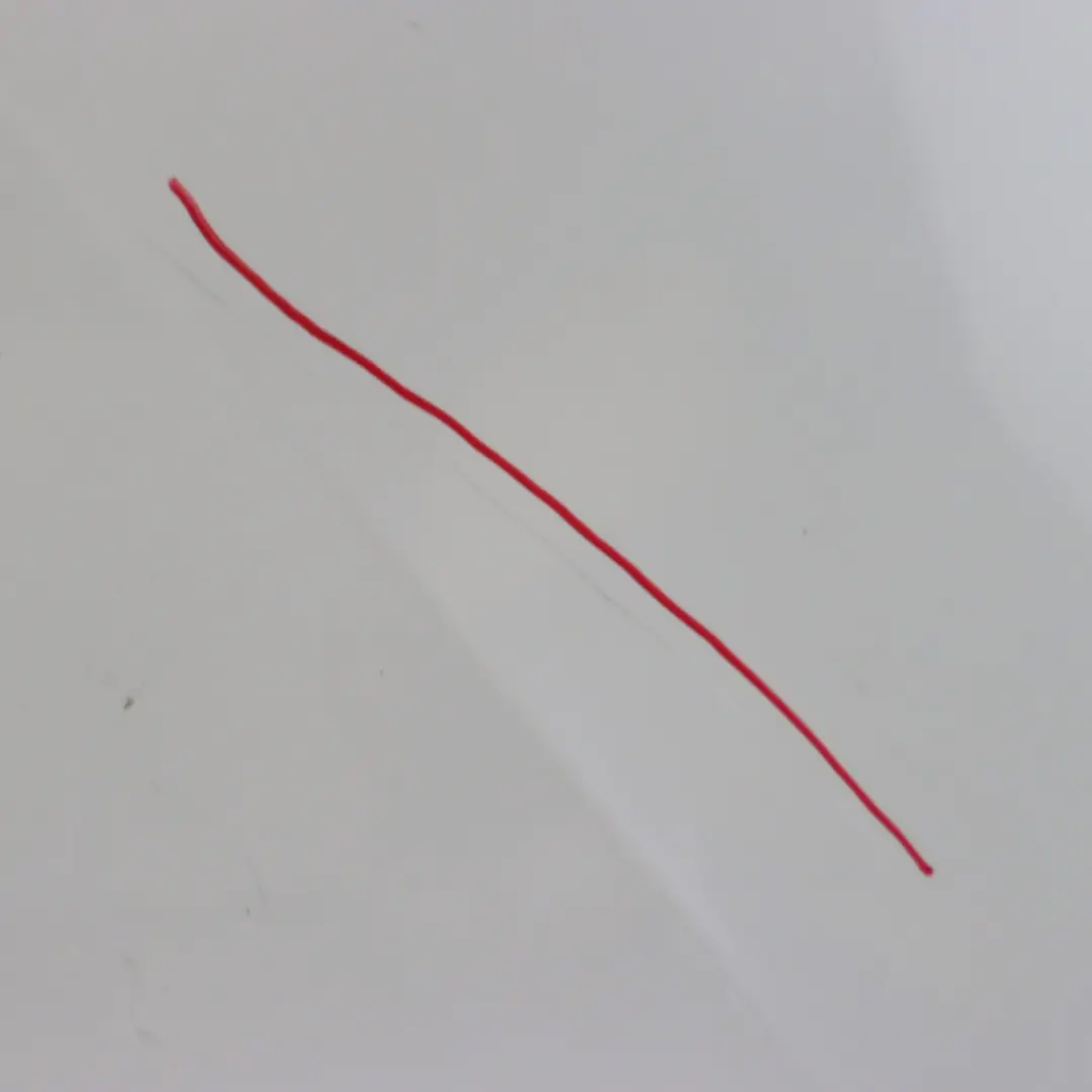 BMW F30 LCI Rear Bumper Trim Panel PDC Mineralweiss Mineral White - A96 - SKU 7384601-MW - Part number 7384601