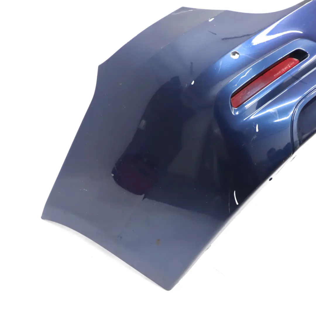 BMW F31 LCI Bumper Rear Touring Trim Panel PDC Mediterranean Blue Metallic - C10 - SKU 7384617-MED - Part number 7384617